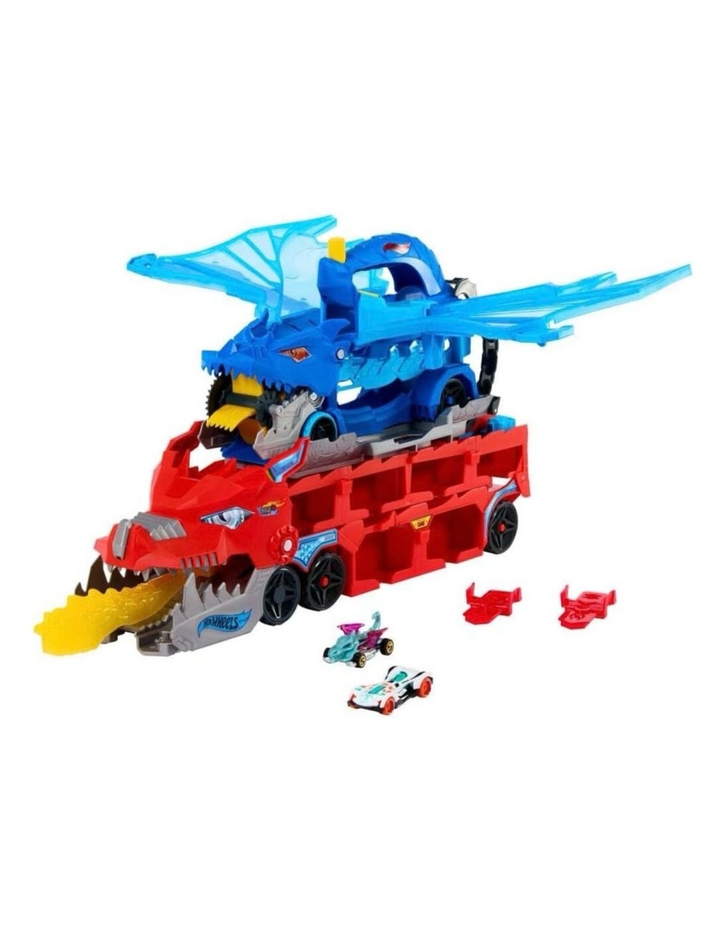 NEW Hot Wheels City Ultimate Dragon Hauler Toy Vehicle Playset / Car Race Track